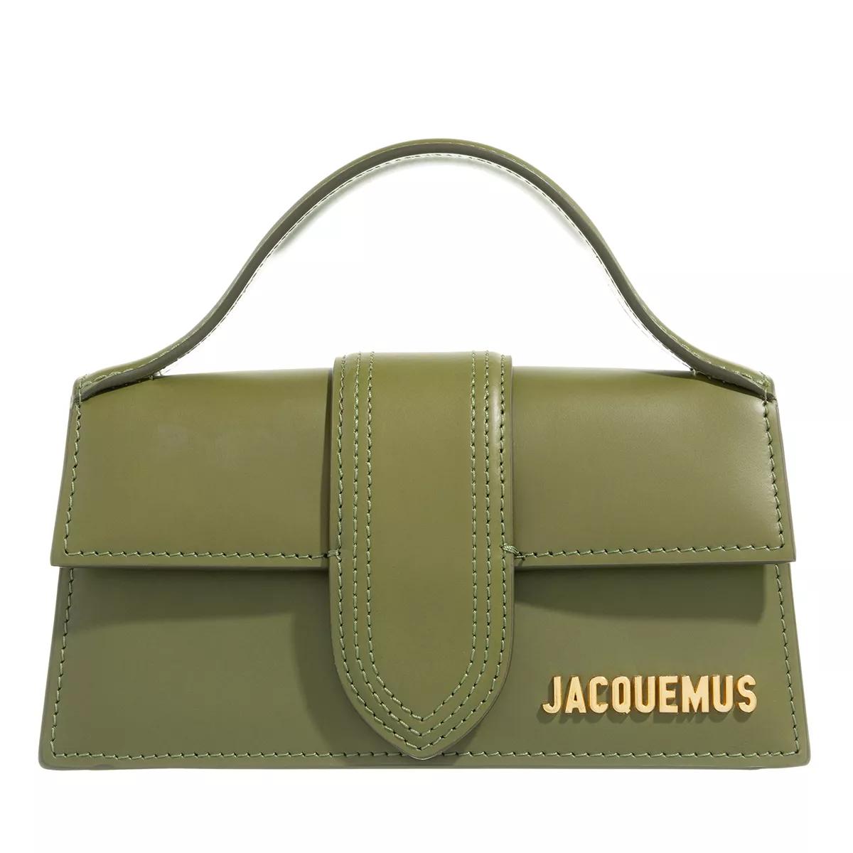 Jacquemus Schultertasche - Le Bambino Small Flap Bag - Gr. unisize - in Grün - für Damen von Jacquemus