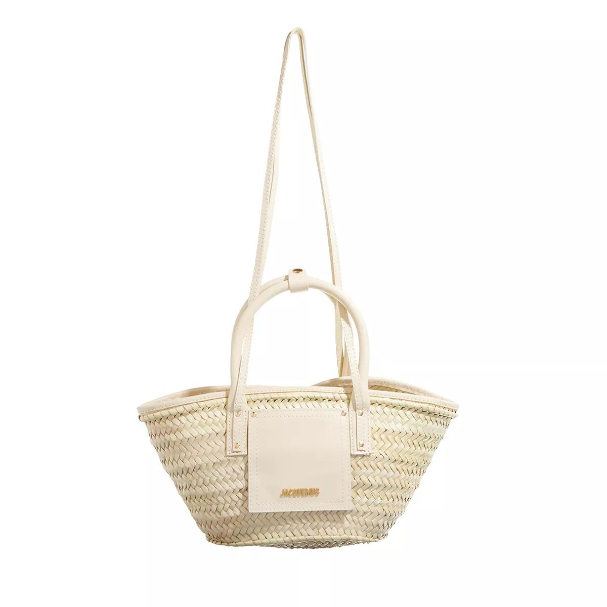 Jacquemus Schultertasche - Le Petit Panier Soli - Gr. unisize - in Beige - für Damen von Jacquemus