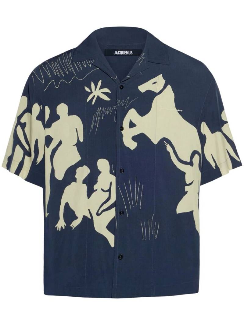 Jacquemus Simon shirt - Blue von Jacquemus