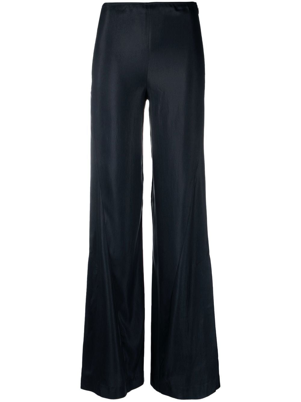 Jacquemus Le Pantalon Soffio flared trousers - Blue von Jacquemus