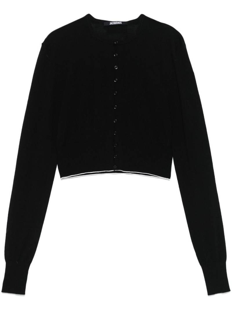 Jacquemus The Beach cardigan - Black von Jacquemus