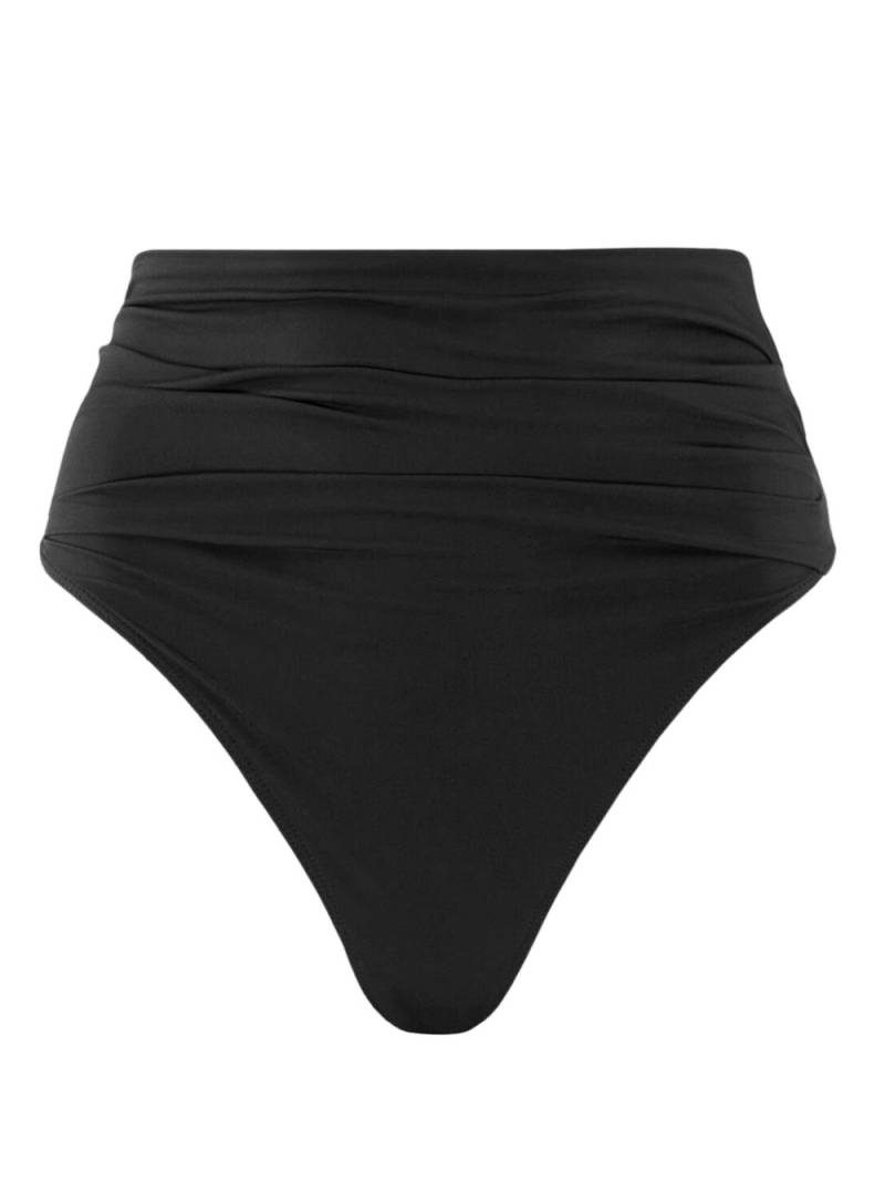 Jacquemus The Drapeado bikini bottoms - Black von Jacquemus