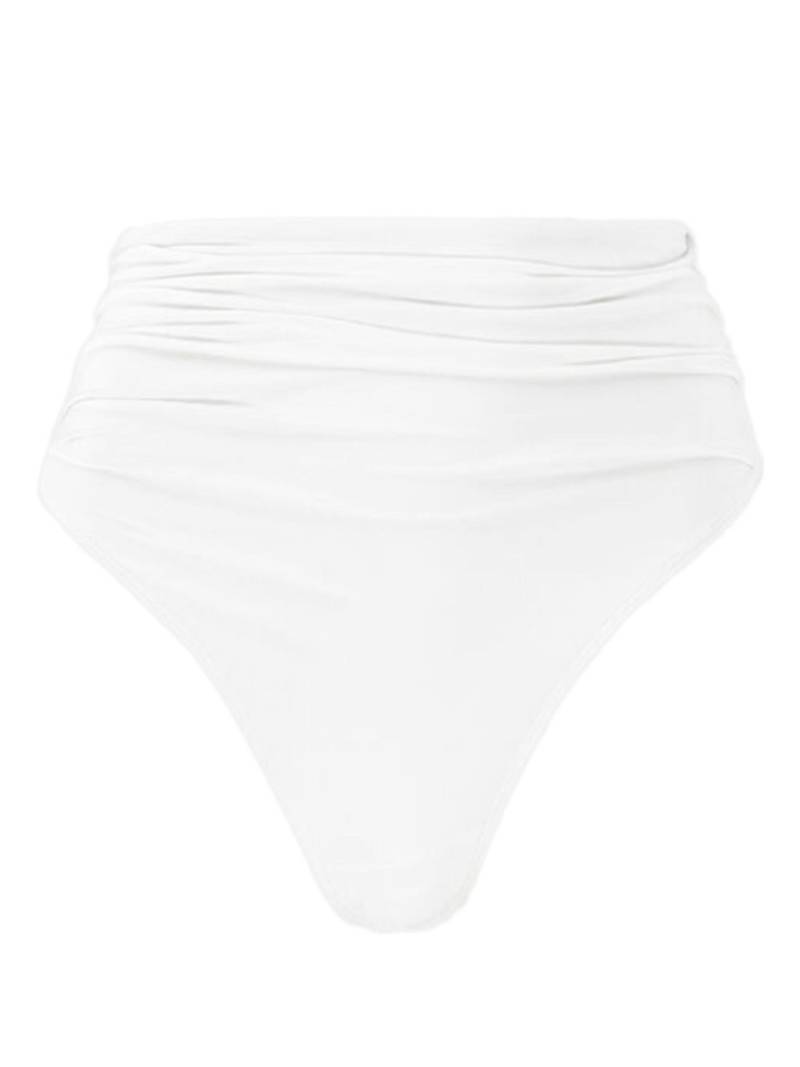 Jacquemus The Drapeado bikini bottoms - White von Jacquemus