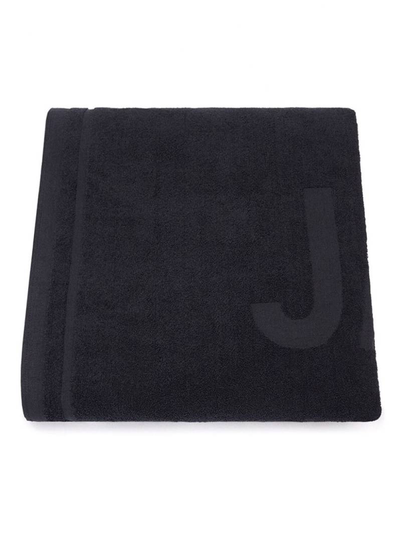 Jacquemus The Jacquemus beach towel - Black von Jacquemus