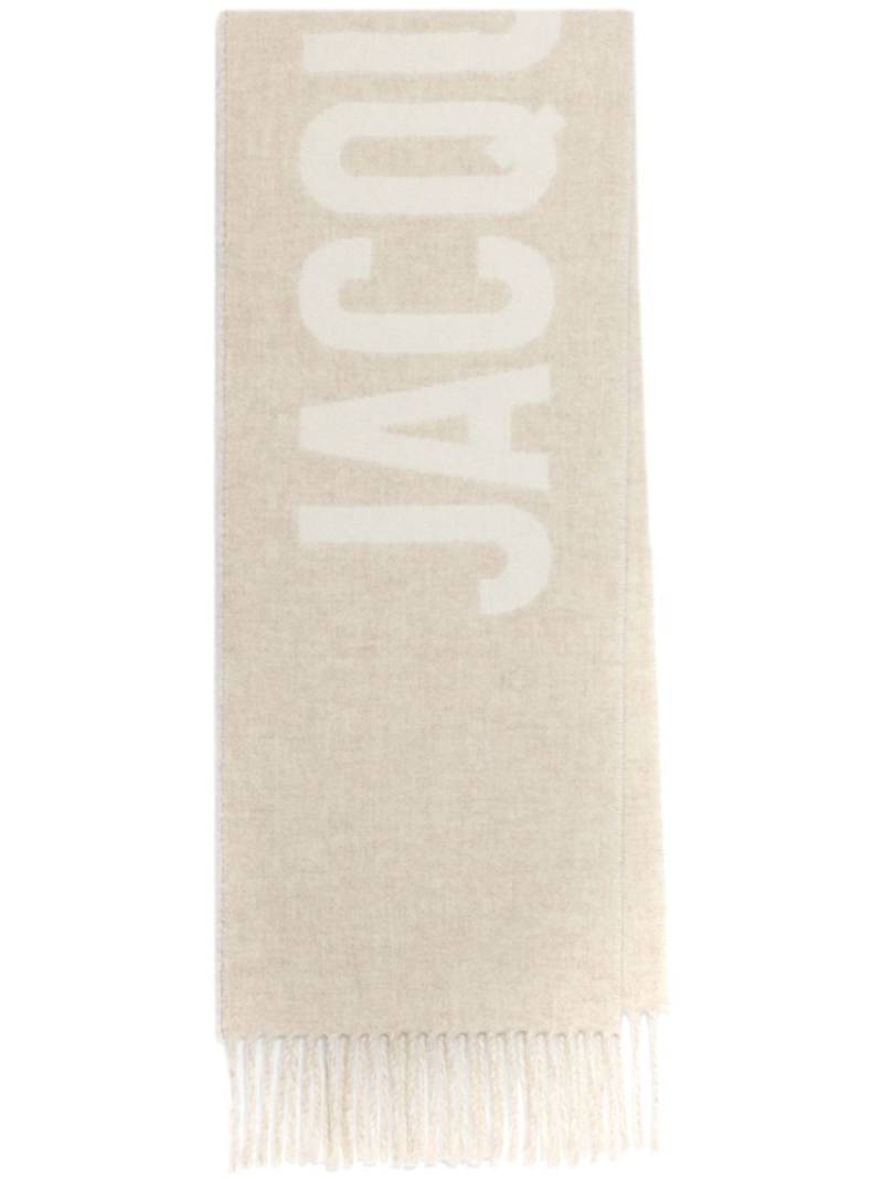 Jacquemus The Jacquemus mini scarf - Neutrals von Jacquemus