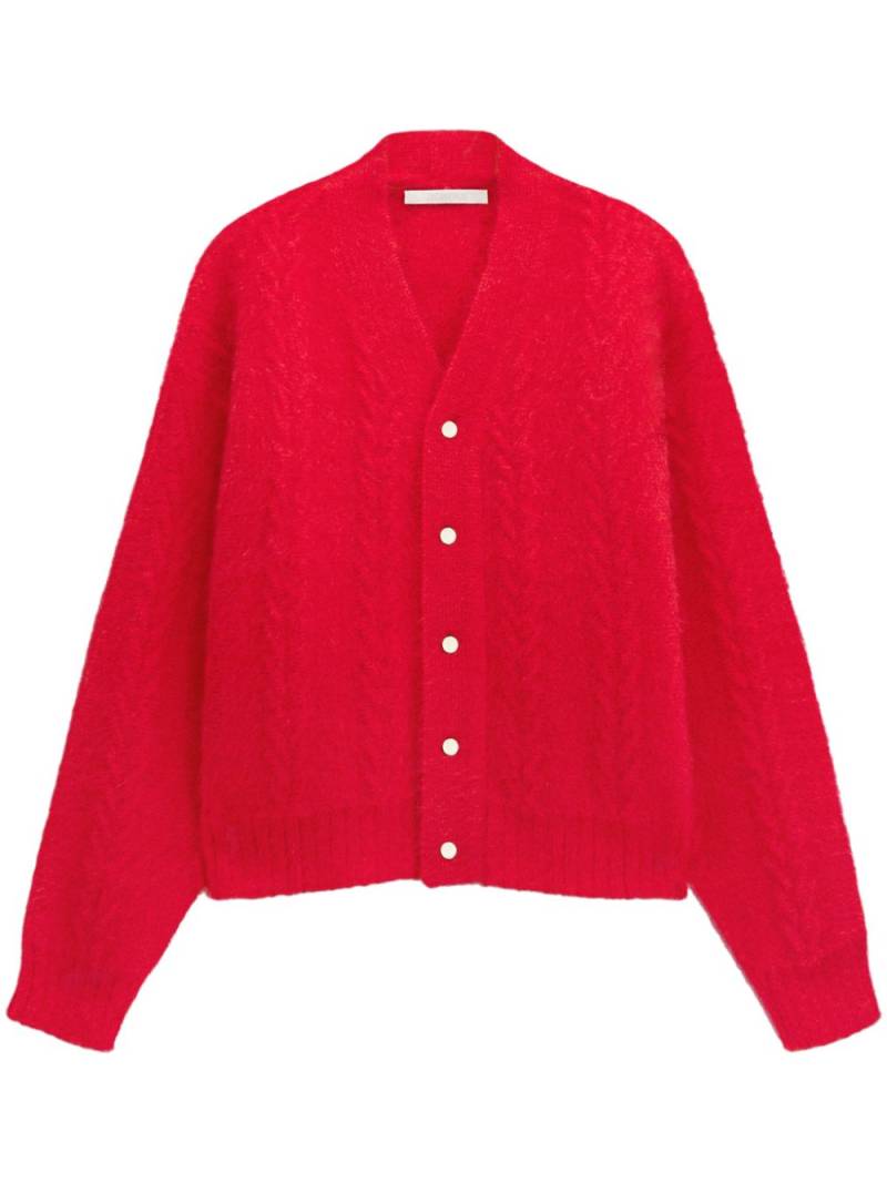 Jacquemus The Nuvola cardigan - Red von Jacquemus