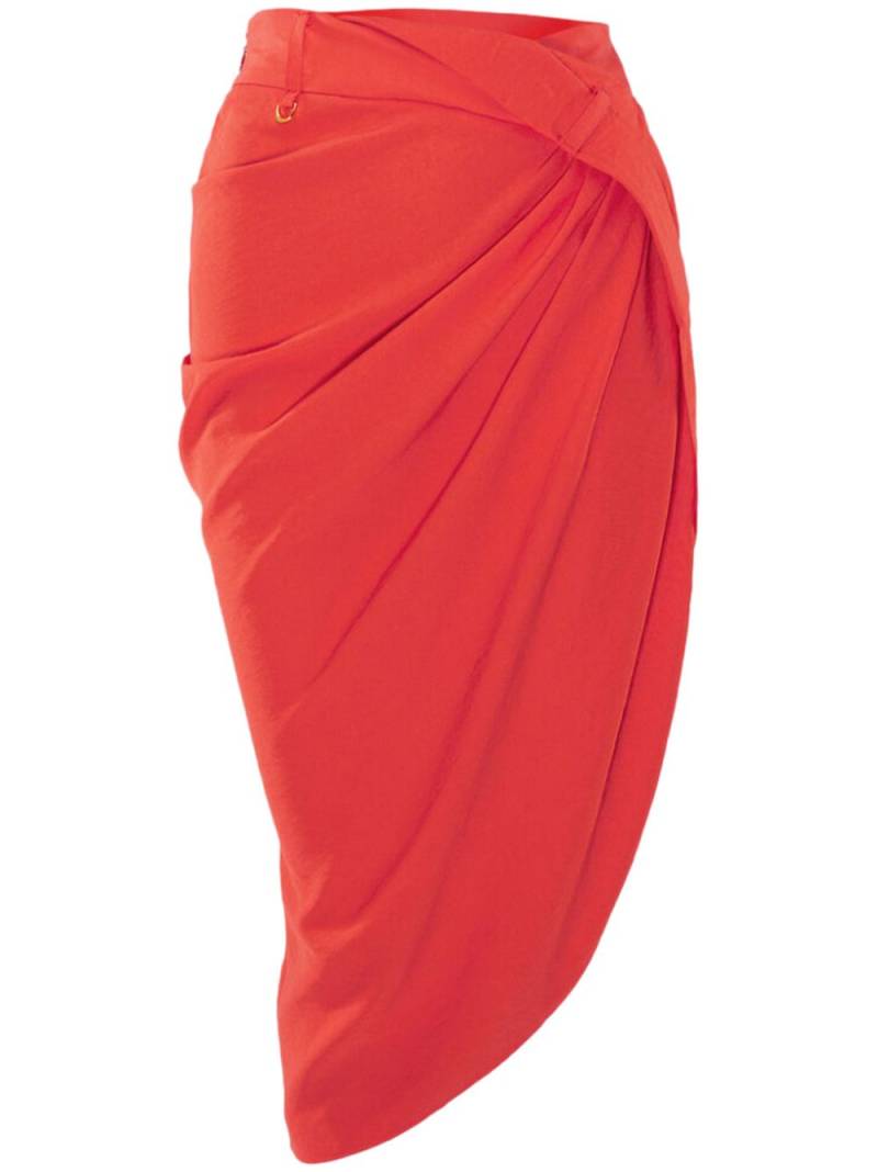 Jacquemus The Saudade midi skirt - Orange von Jacquemus