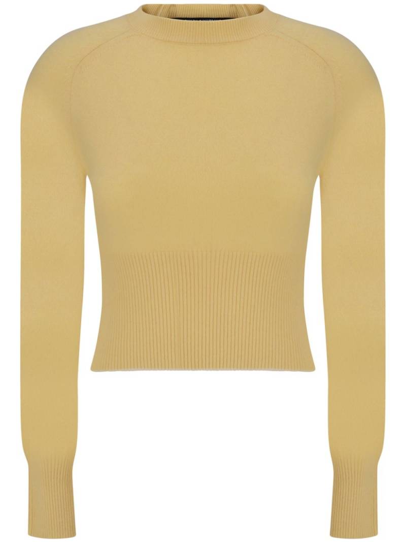 Jacquemus The Soglia Knit jumper - Yellow von Jacquemus