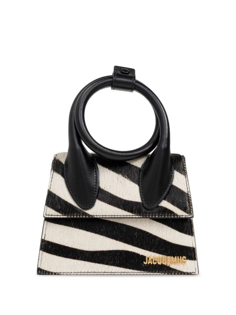 Jacquemus The knot Chiquito tote bag - Black von Jacquemus