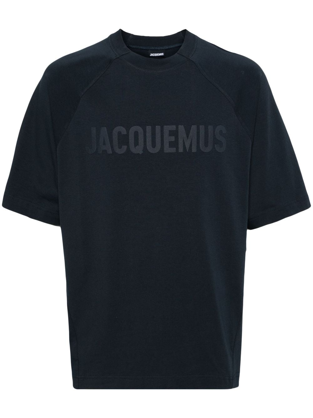 Jacquemus Le T-shirt Typo long-sleeve top - Blue von Jacquemus
