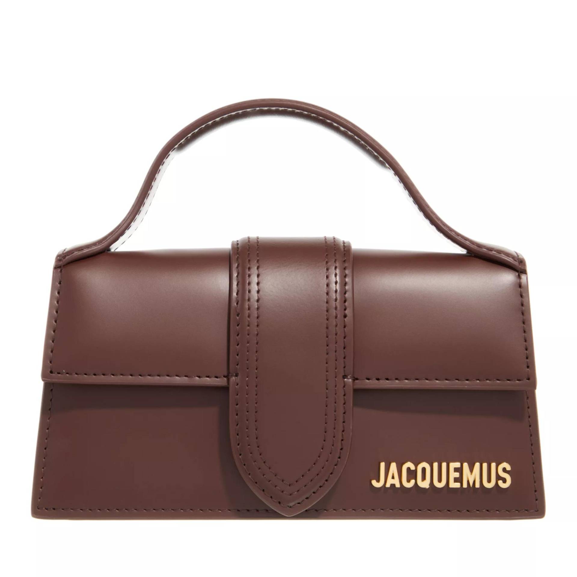 Jacquemus Schultertasche - Le Bambino Small Flap Bag - Gr. unisize - in Braun - für Damen von Jacquemus