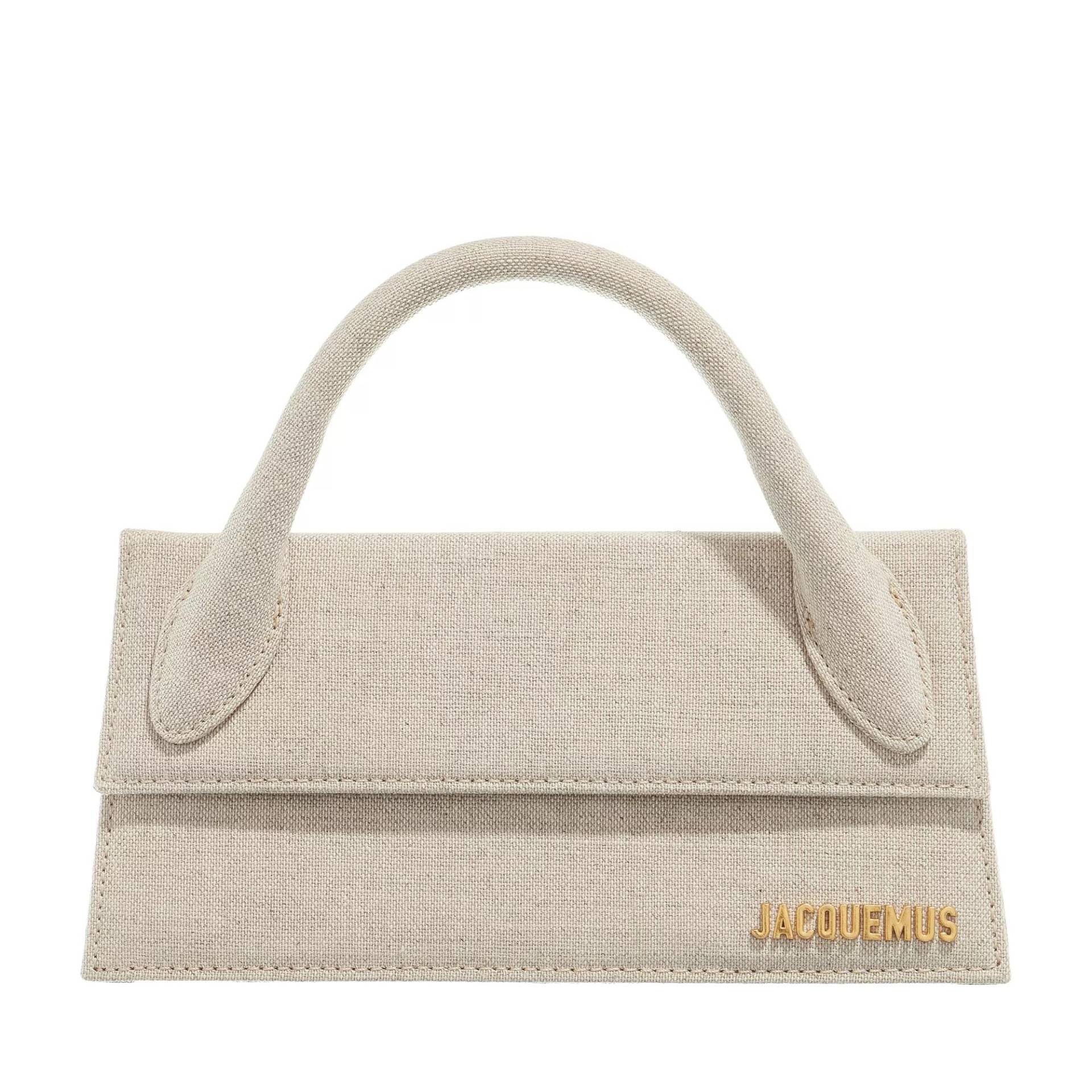 Jacquemus Umhängetasche - Le Chiquito Long Shoulder Bag - Gr. unisize - in Beige - für Damen von Jacquemus