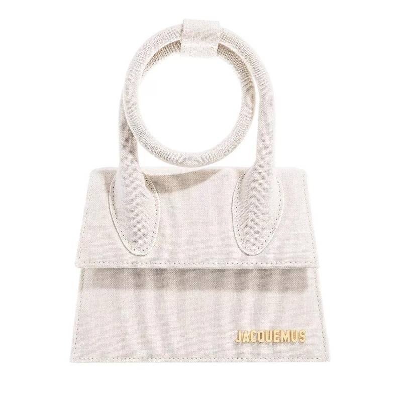 Jacquemus Schultertasche - Le Chiquito Noeud Coiled Handbag - Gr. unisize - in Beige - für Damen von Jacquemus