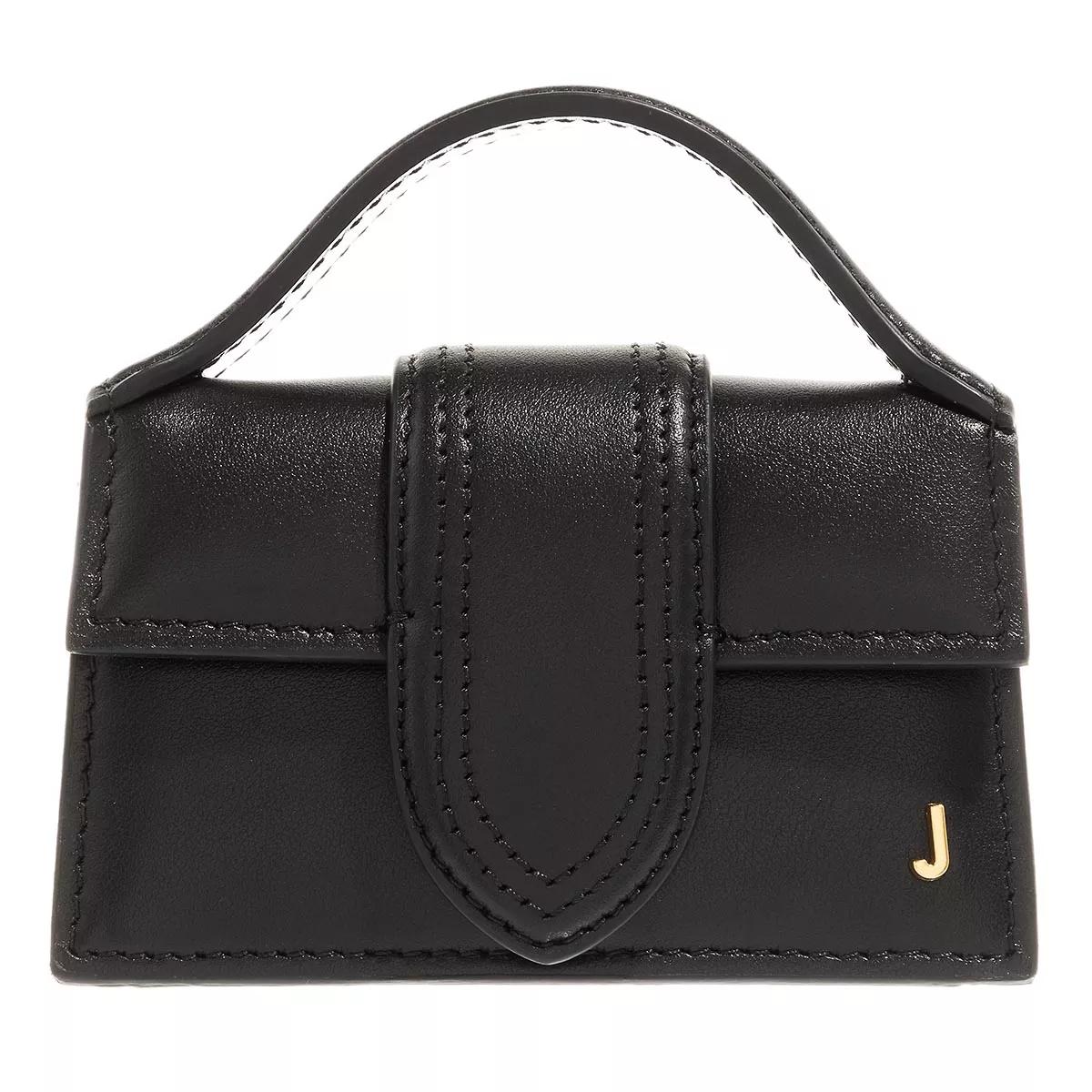 Jacquemus Umhängetasche - Le Petit Bambino Mini Flap Bag - Gr. unisize - in Schwarz - für Damen von Jacquemus