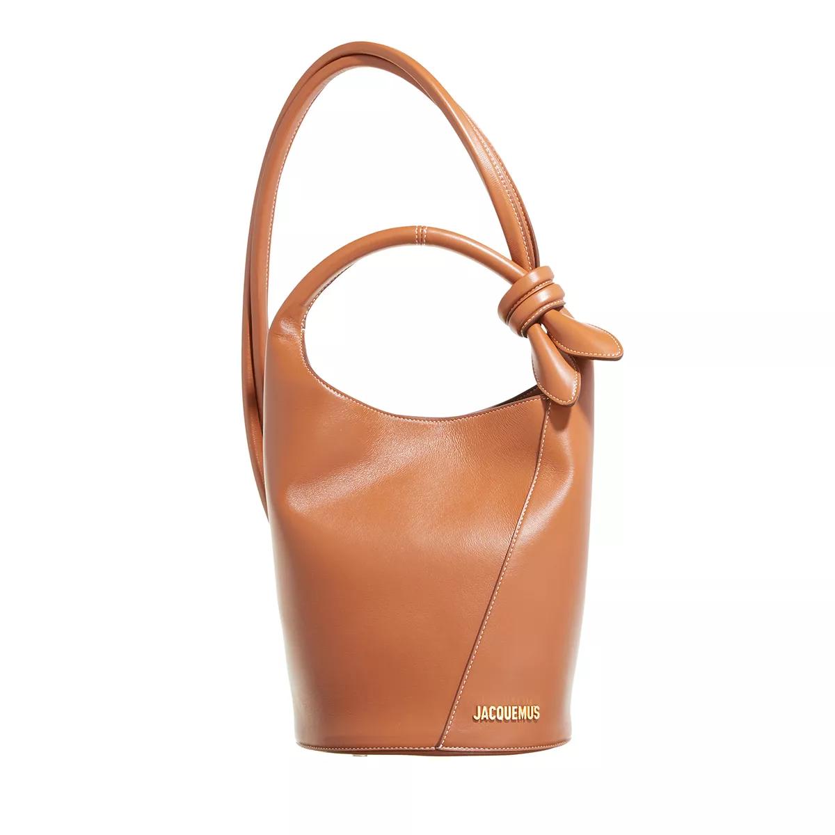 Jacquemus Schultertasche - Le Petit Tourni - Gr. unisize - in Braun - für Damen von Jacquemus