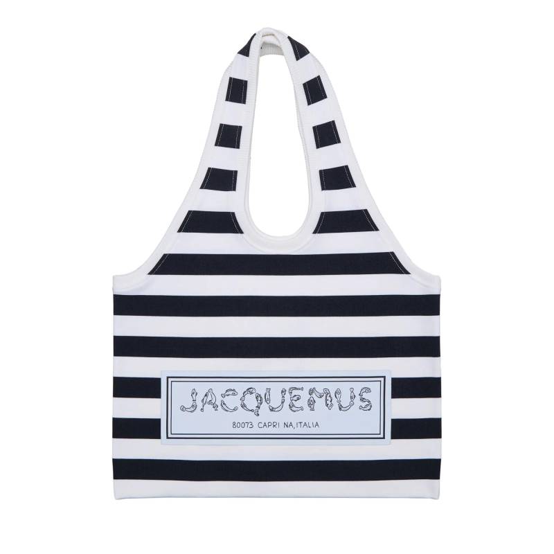 Jacquemus Schultertasche - The Tote Marcel - Gr. unisize - in Blau - für Damen von Jacquemus