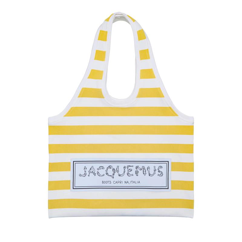 Jacquemus Schultertasche - The Tote Marcel - Gr. unisize - in Gelb - für Damen von Jacquemus