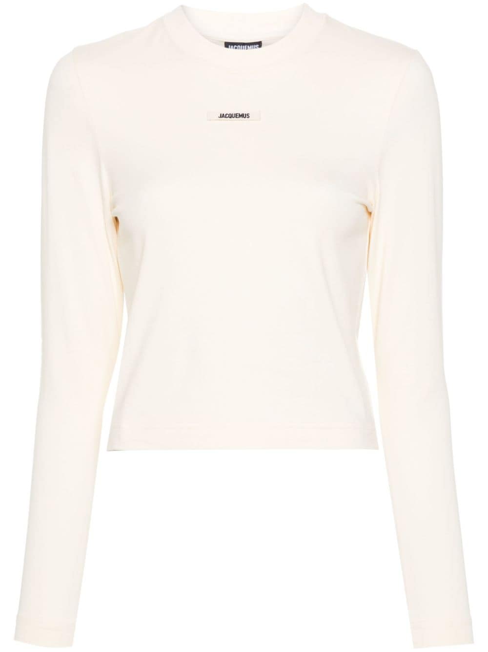 Jacquemus Le T-shirt Gros Grain top - Neutrals von Jacquemus