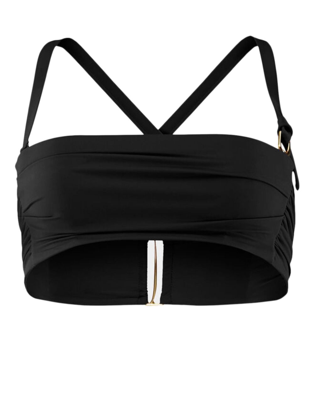 Jacquemus bandeau bikini top - Black von Jacquemus