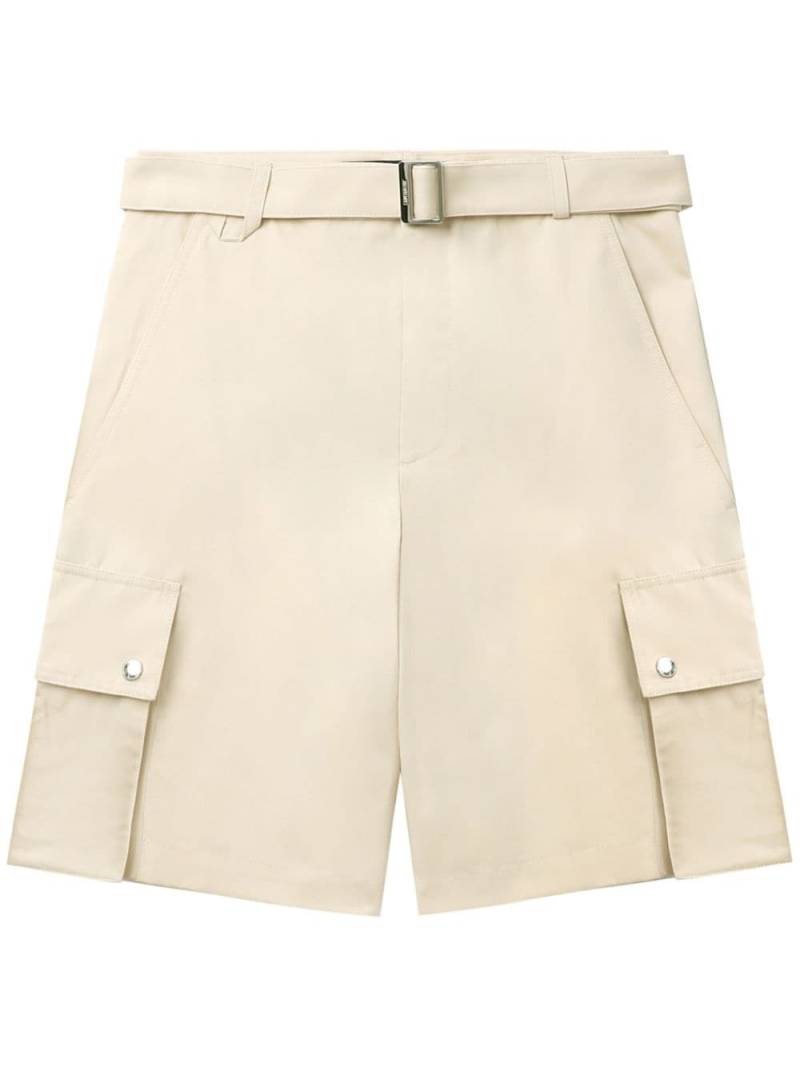 Jacquemus belted cargo shorts - Neutrals von Jacquemus