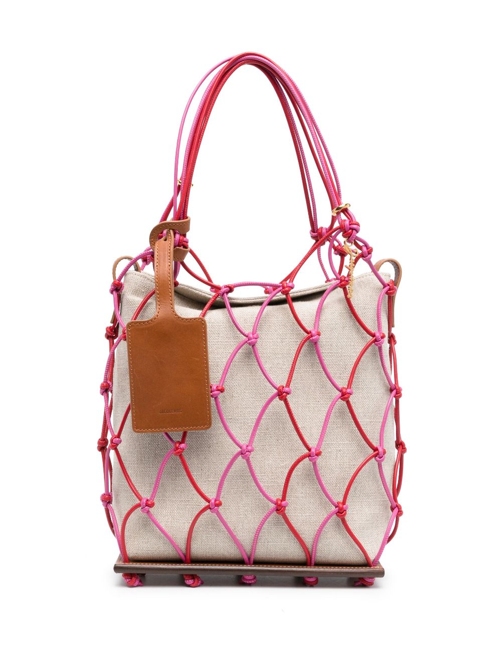 Jacquemus interwoven-design tote bag - Pink von Jacquemus