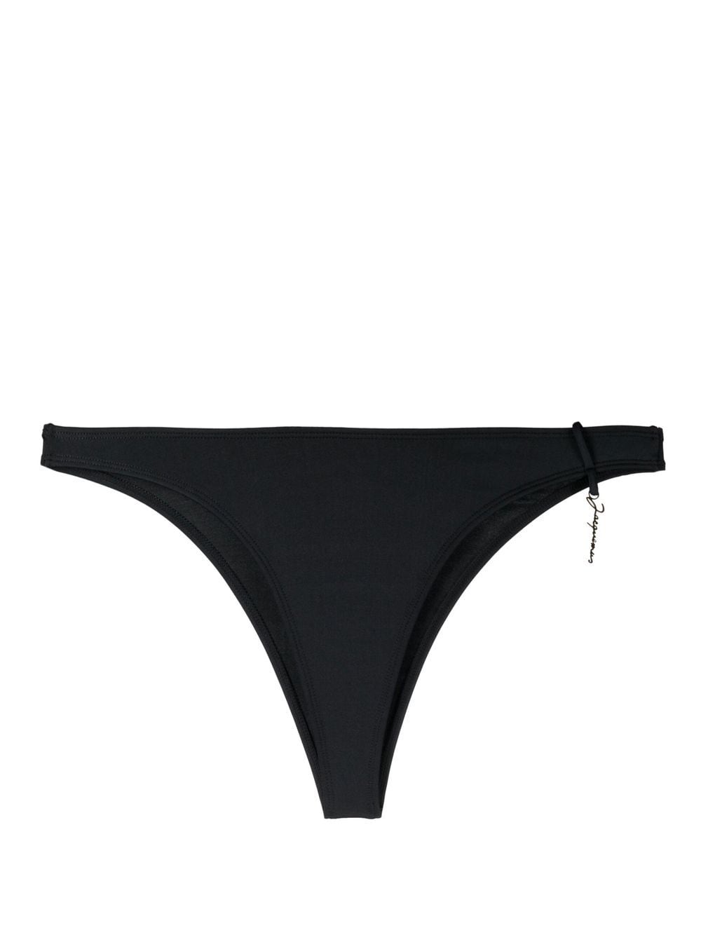 Jacquemus Le Bas De Maillot Signature bikini bottoms - Black von Jacquemus