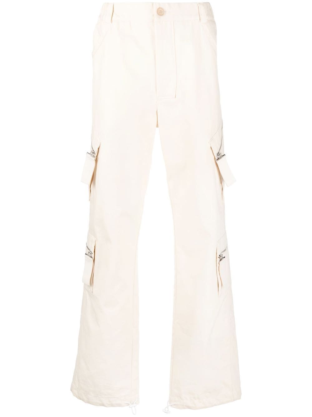 Jacquemus multiple-pocket straight-leg trousers - Neutrals von Jacquemus