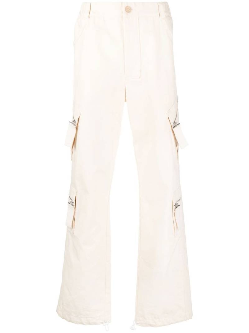 Jacquemus multiple-pocket straight-leg trousers - Neutrals von Jacquemus