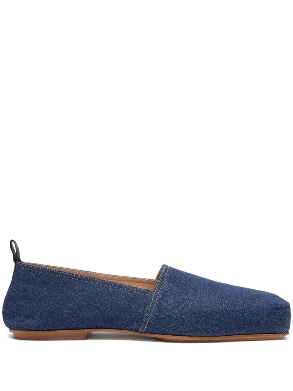 Jacquemus square-toe espadrilles - Blue von Jacquemus