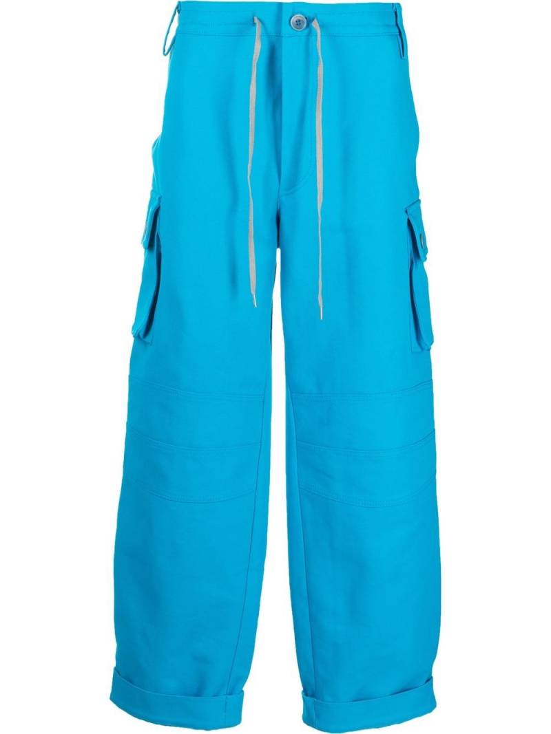 Jacquemus Giardino cargo trousers - Blue von Jacquemus