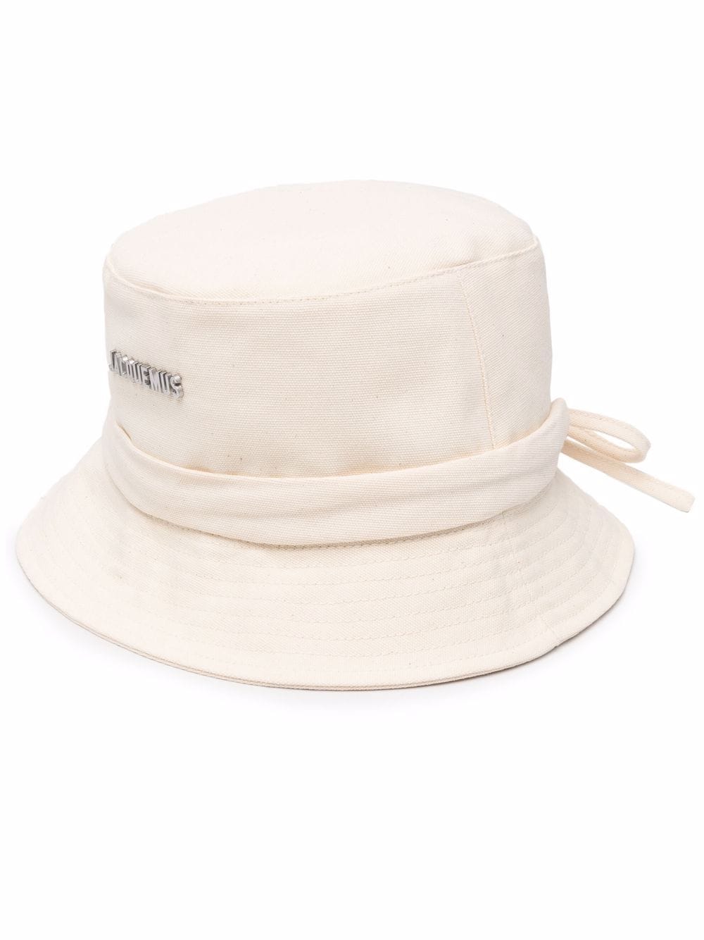 Jacquemus tie-detail bucket hat - Neutrals von Jacquemus