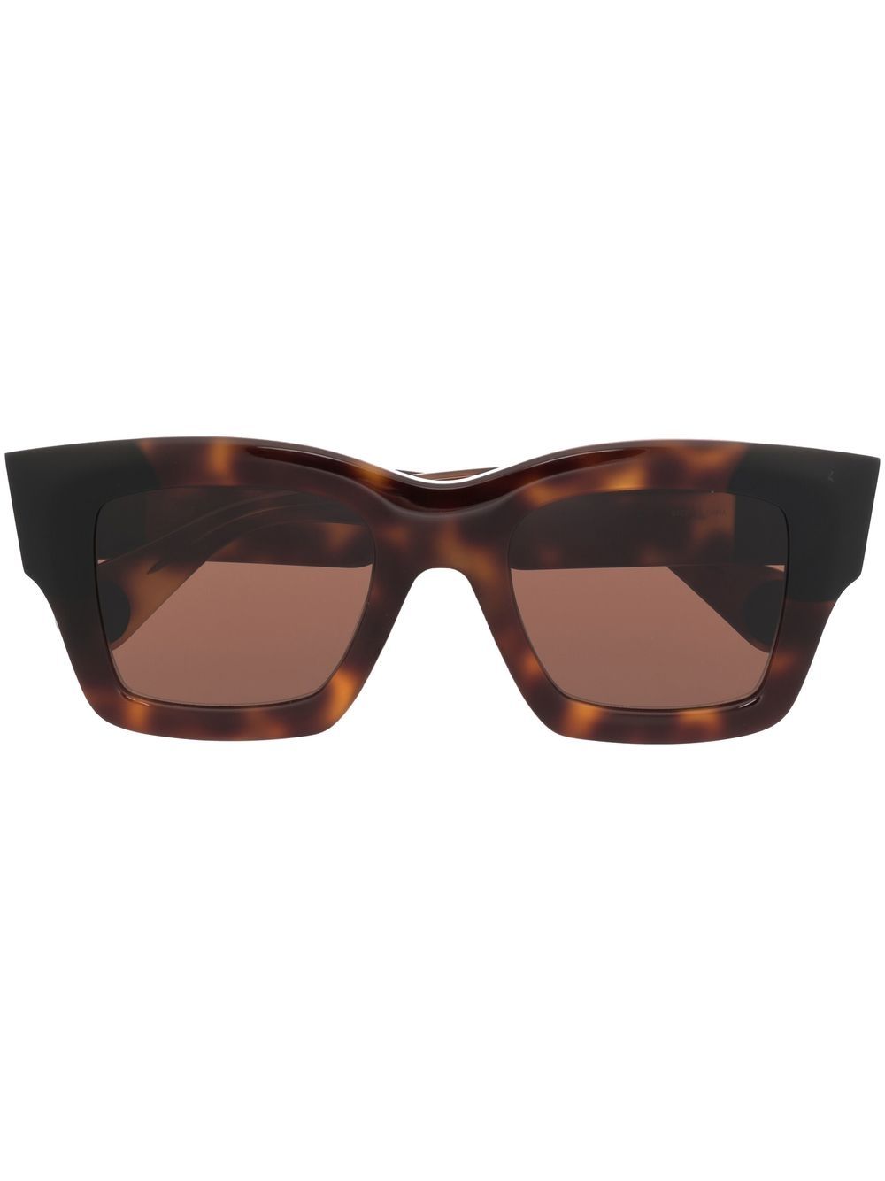 Jacquemus tortoiseshell oversize-frame sunglasses - Brown von Jacquemus