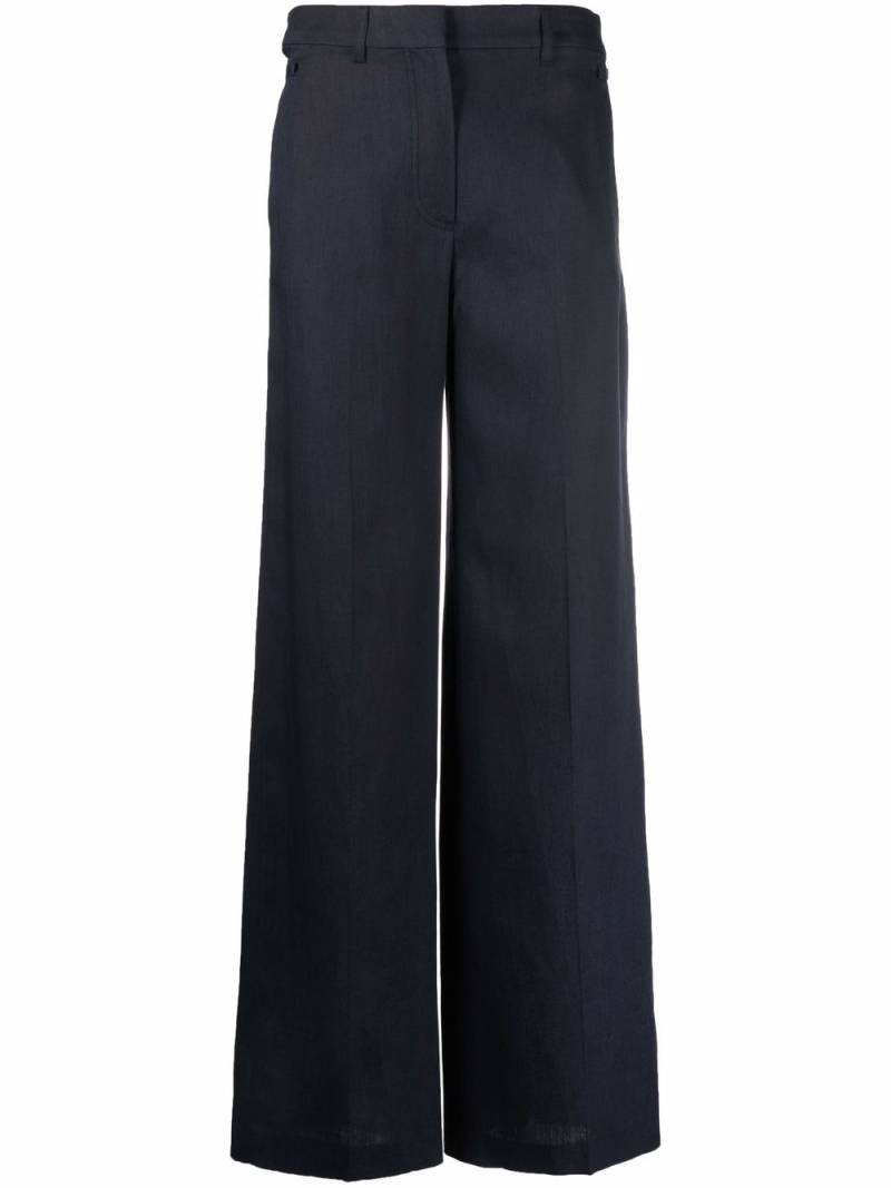 Jacquemus wide-legged tailored trousers - Blue von Jacquemus