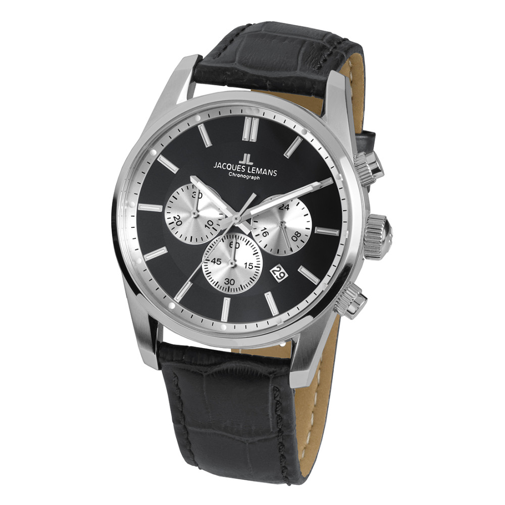 Jacques Lemans Herren Uhr Edelstahl Ø42 mm von Jacques Lemans