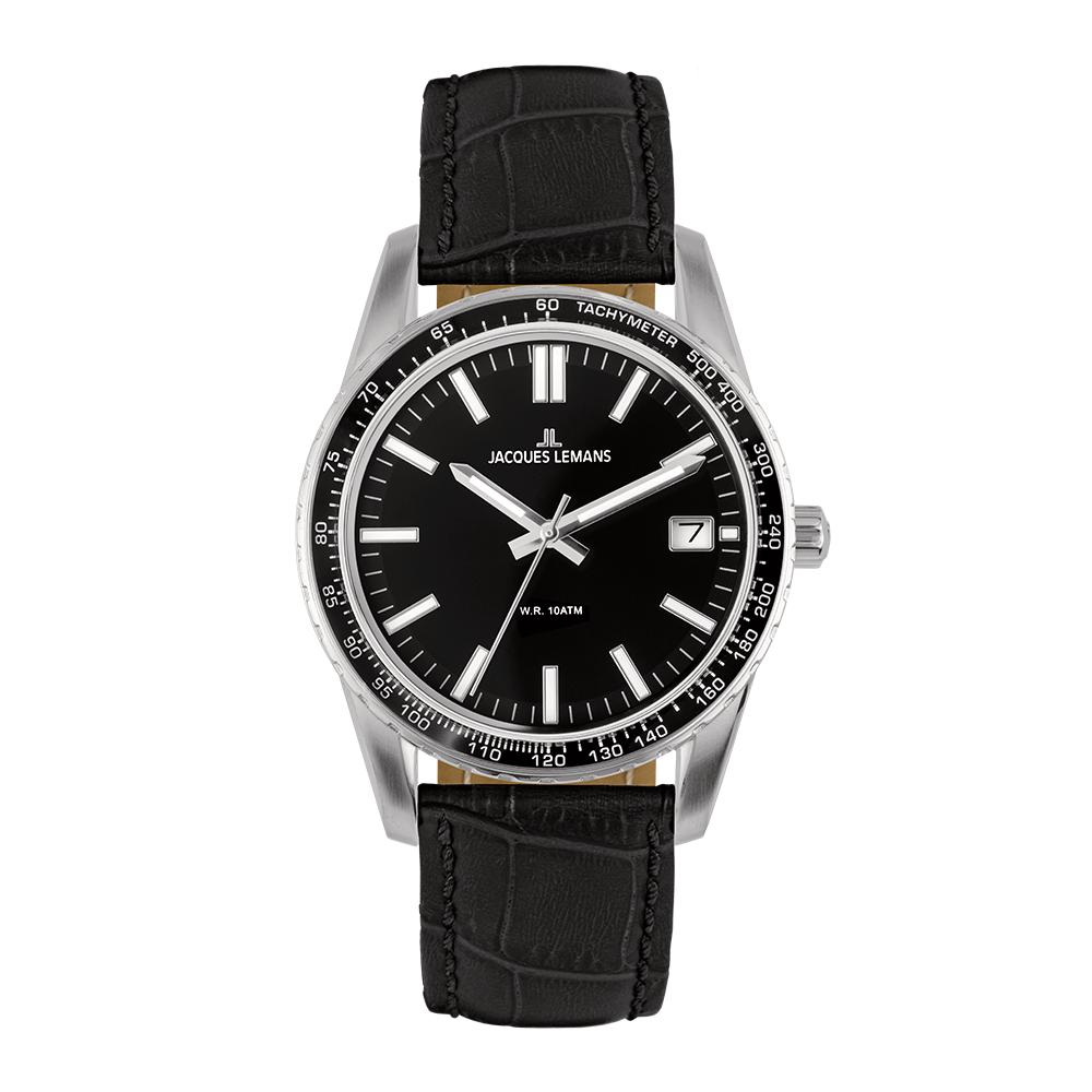 Jacques Lemans Herren Uhr Edelstahl Ø44 mm von Jacques Lemans