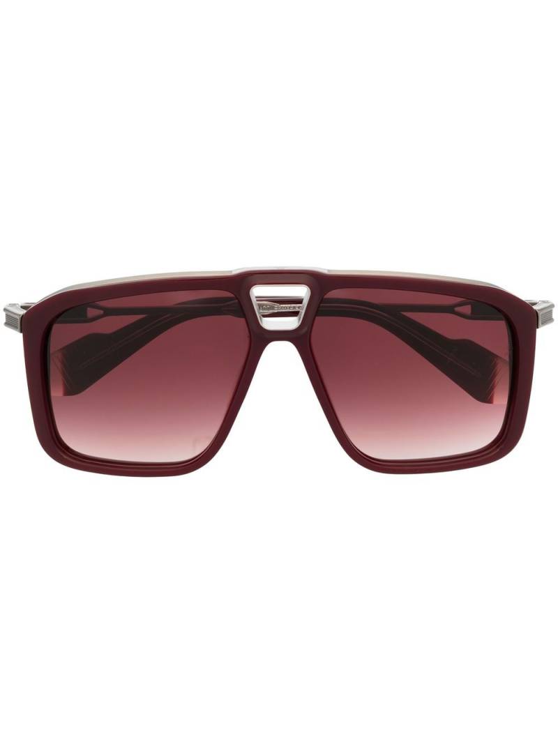 Jacques Marie Mage Savoy pilot-frame sunglasses - Red von Jacques Marie Mage