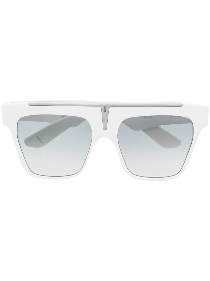 Jacques Marie Mage square-frame sunglasses - White von Jacques Marie Mage