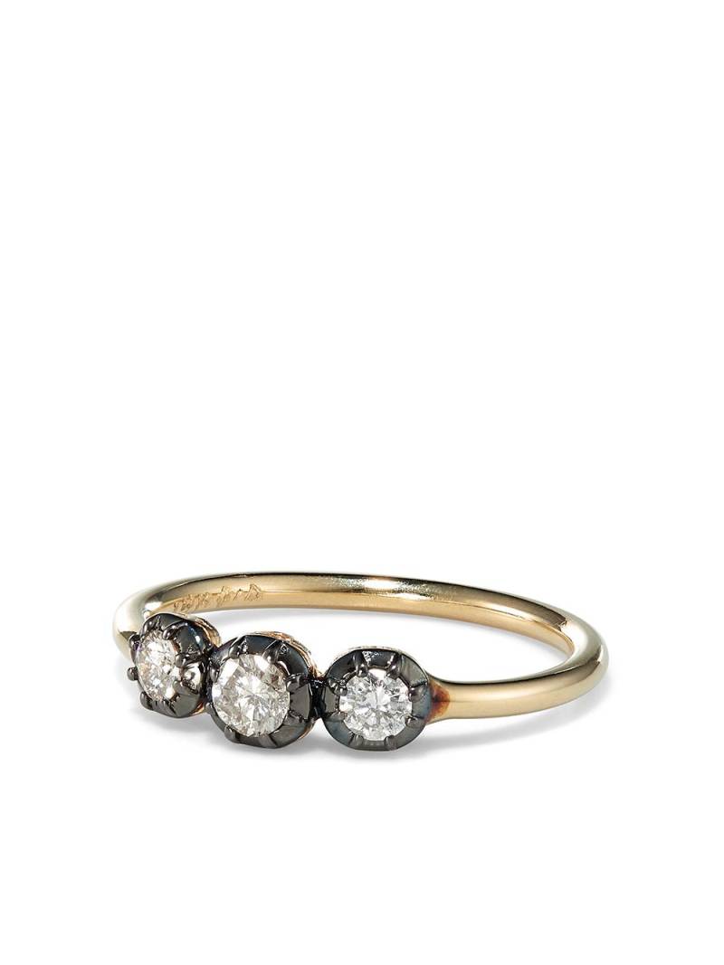 Jacquie Aiche 14K yellow gold diamond ring von Jacquie Aiche