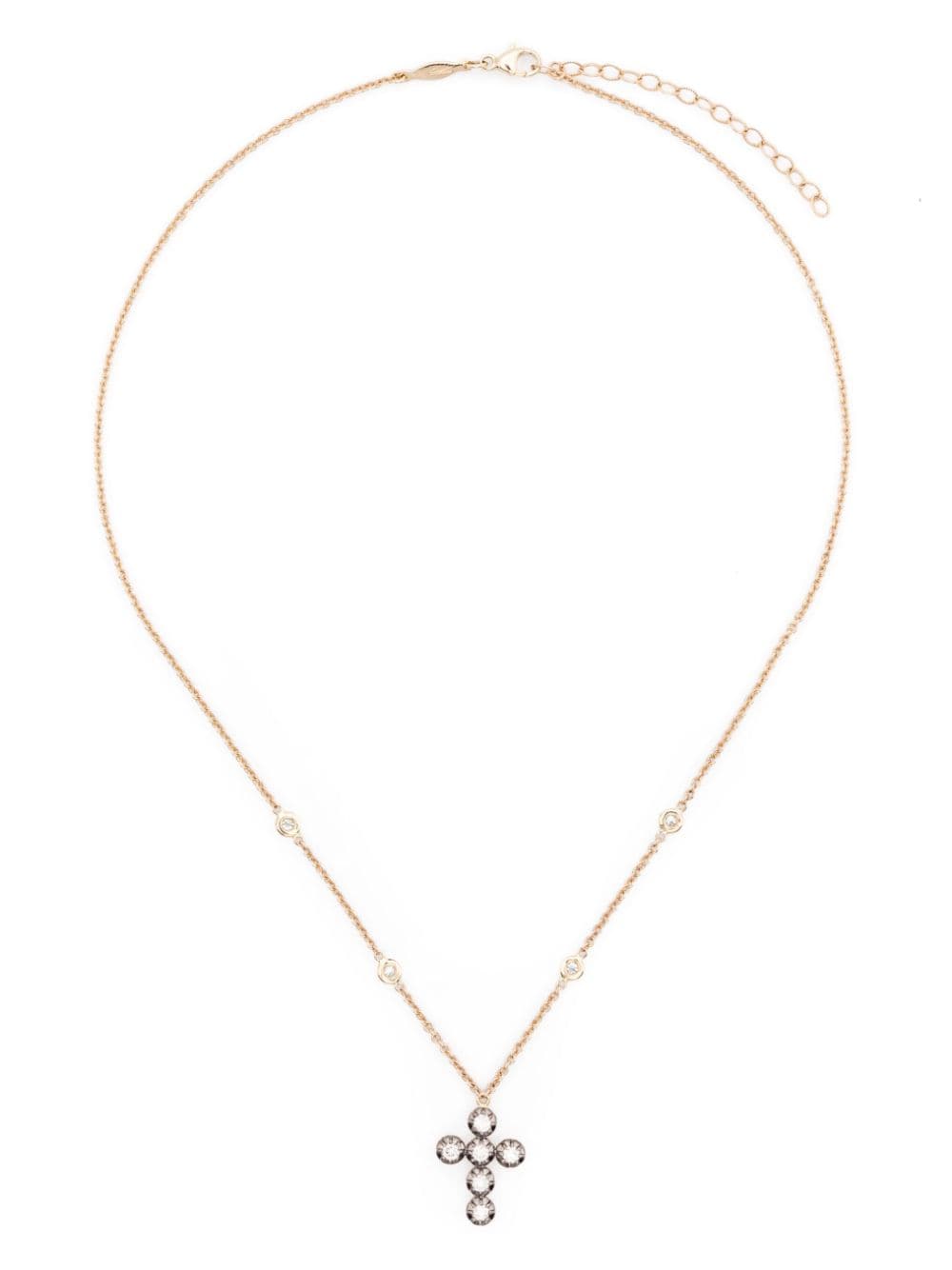 Jacquie Aiche 14kt yellow gold Sophia diamond pendant necklace von Jacquie Aiche