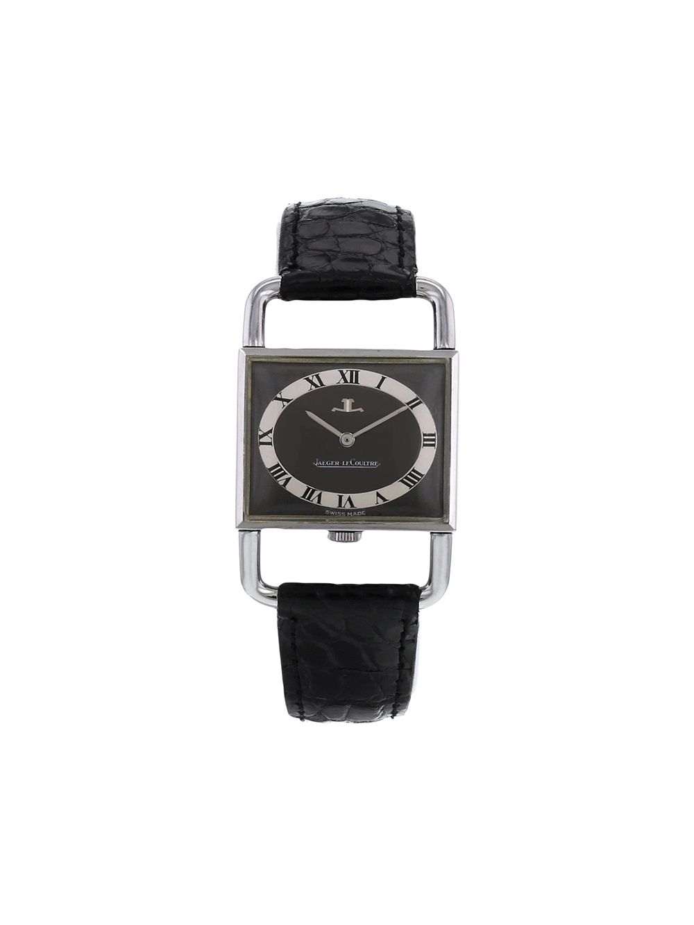 Jaeger-LeCoultre 1970 pre-owned Etrier 23mm - Black von Jaeger-LeCoultre