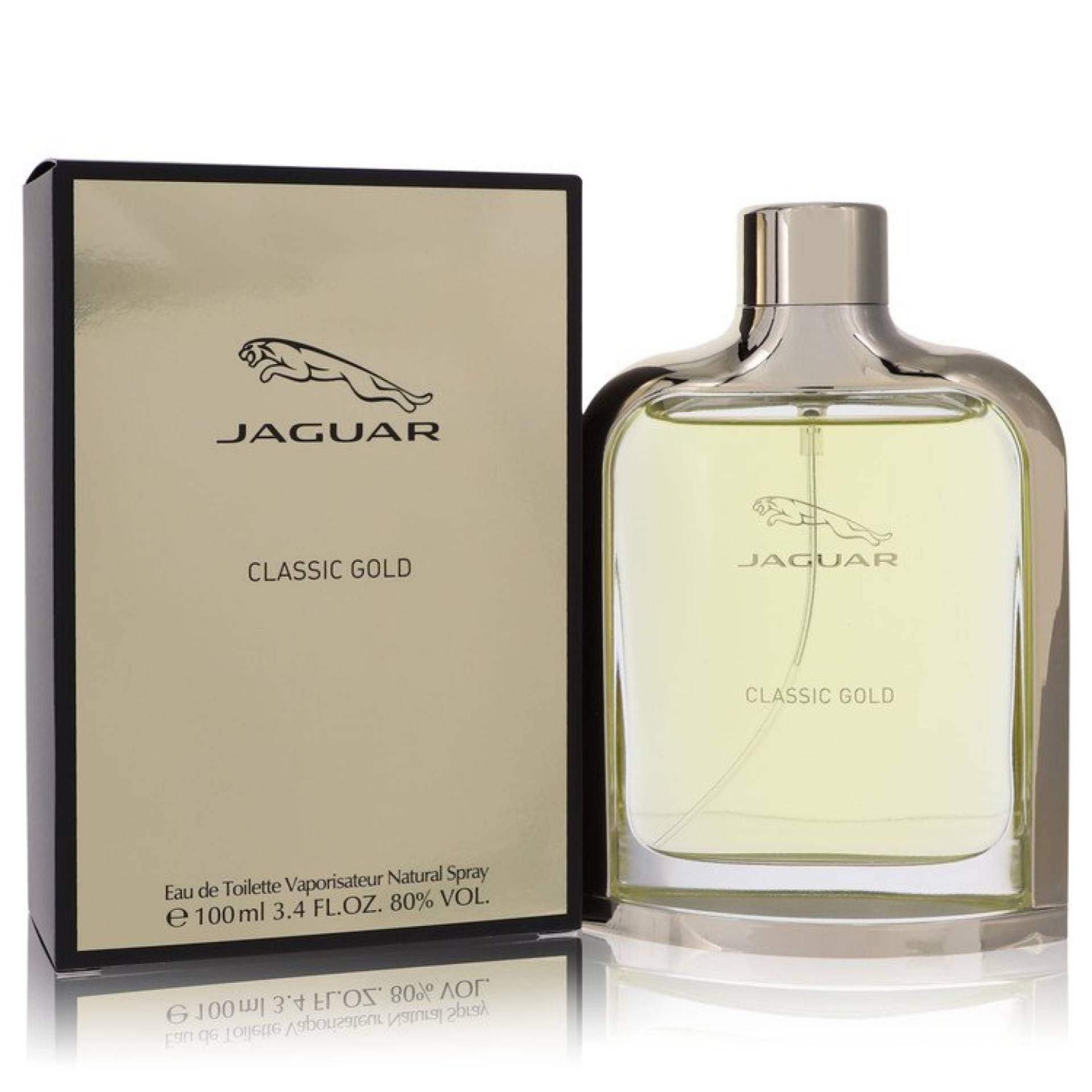 Jaguar Classic Gold Eau De Toilette Spray 100 ml von Jaguar