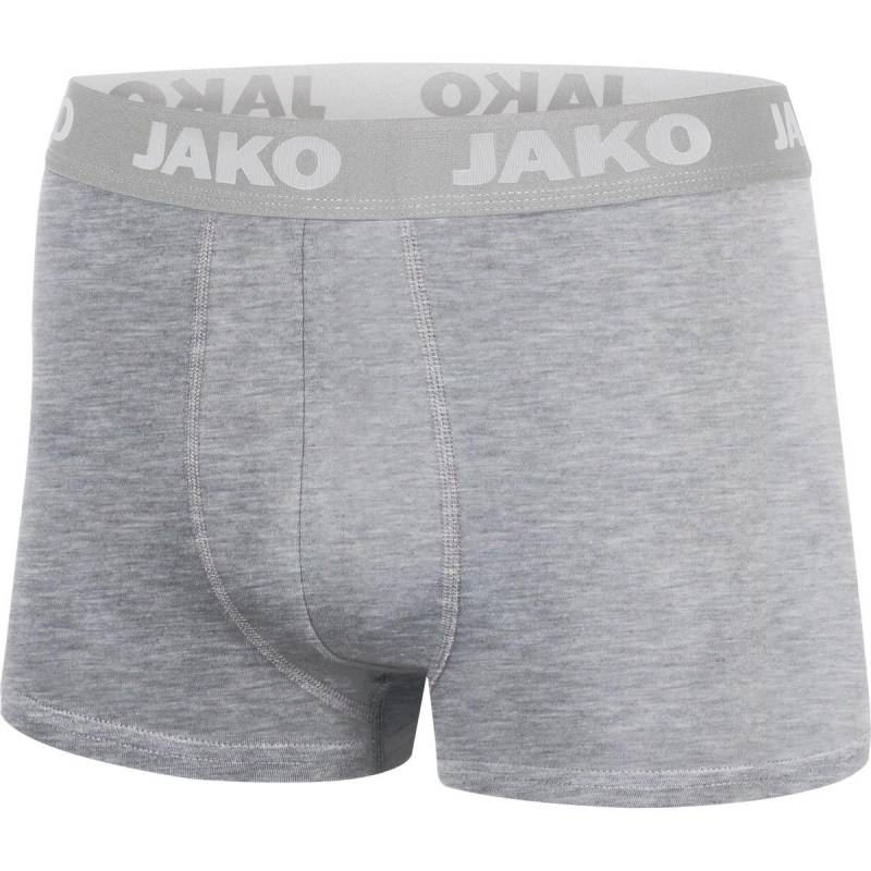 Jako - boxer basic -2-pack, für Herren, Anthrazit, Größe M von Jako