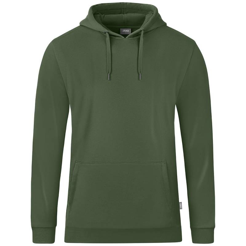 Jako - hoodie organic, für Herren, Olivegrün, Größe L von Jako