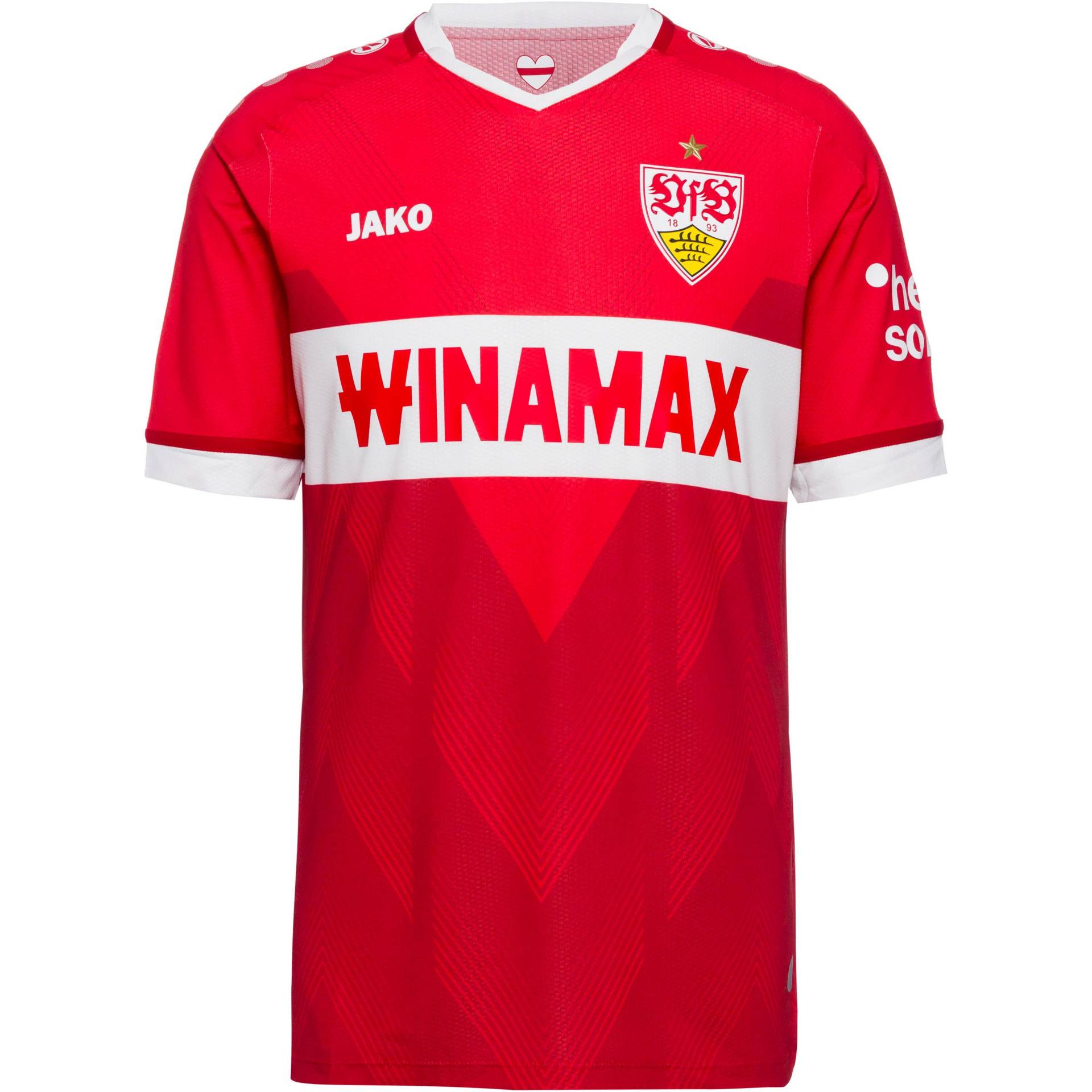 JAKO VfB Stuttgart 24-25 Auswärts Teamtrikot Herren JAKO VfB Stuttgart 24-25 Auswärts Teamtrikot Herren von Jako
