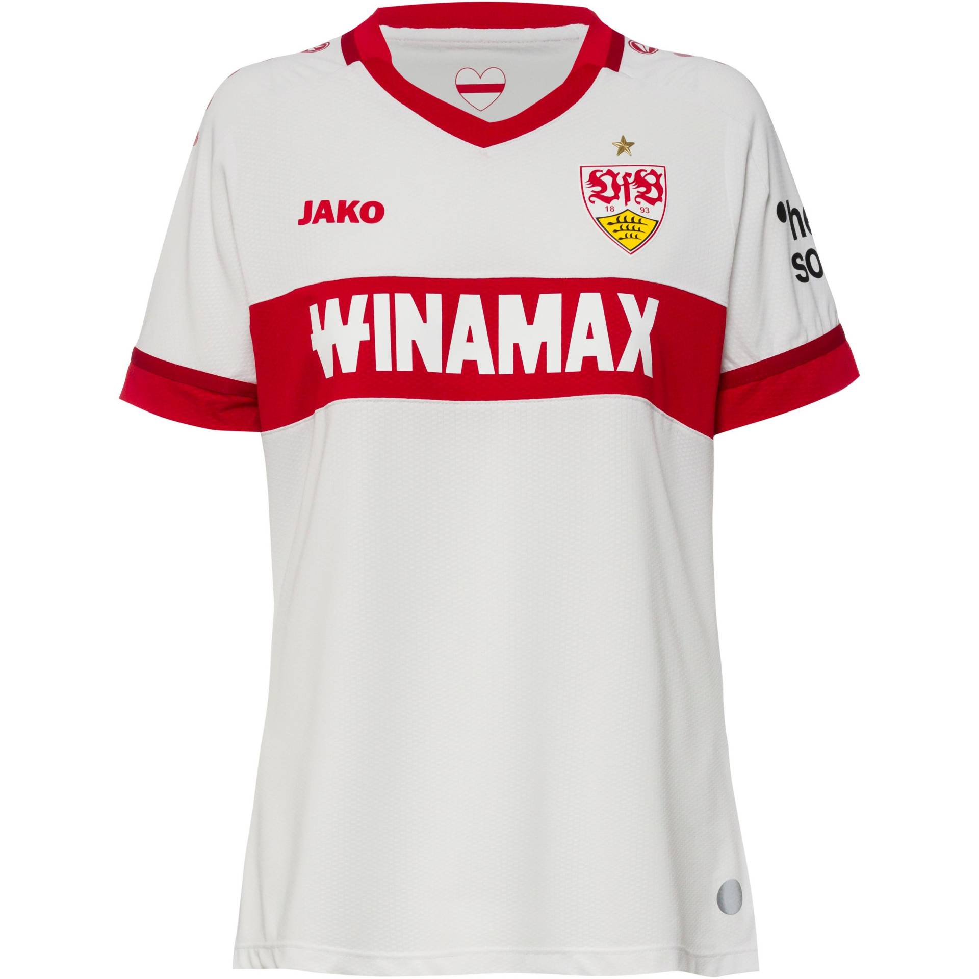 JAKO VfB Stuttgart 24-25 Heim Teamtrikot Damen JAKO VfB Stuttgart 24-25 Heim Teamtrikot Damen von Jako