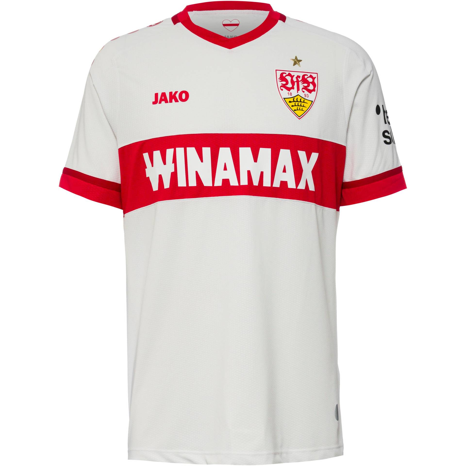 JAKO VfB Stuttgart 24-25 Heim Teamtrikot Herren JAKO VfB Stuttgart 24-25 Heim Teamtrikot Herren von Jako