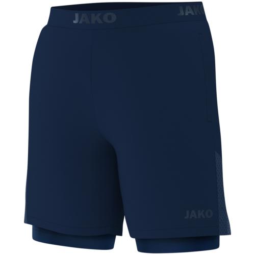 Jako 2-in-1 Short Power - marine (Grösse: 38) von Jako