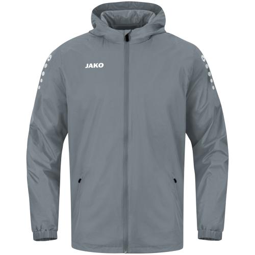 Jako Allwetterjacke Team 2.0 - steingrau (Grösse: 3XL) von Jako