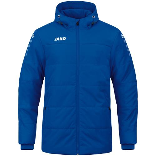 Jako Coachjacke Team mit Kapuze - royal (Grösse: 3XL) von Jako