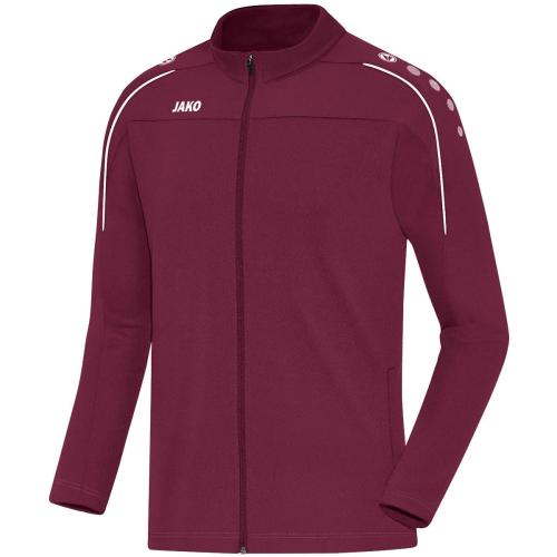 Jako Freizeitjacke Classico - maroon (Grösse: 36) von Jako